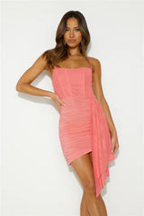 Gal Dresses Up Mini Dress Pink
