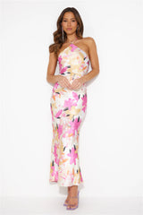 Divine Sweetness Midi Dress Pink