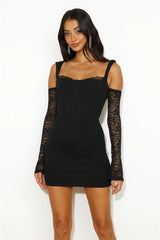 Classiness Mini Dress Black